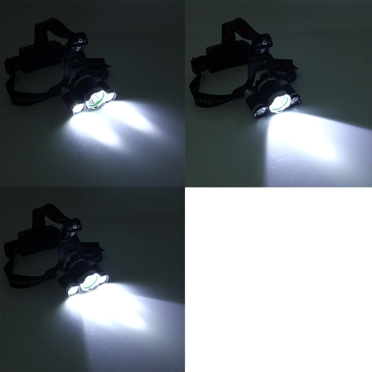 LED Headlamp High Power Bright Headlight , 3 CREE T6 with Charger, NO Including Batteries Eurekaonline