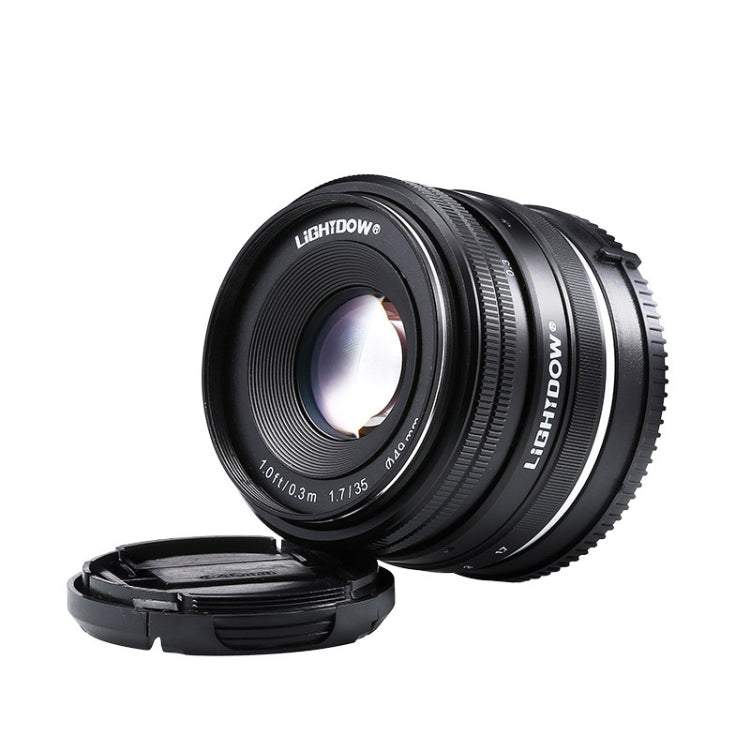 LIGHTDOW 35mm F1.7 E-Mount Manual Fixed Focus Lens for Sony Eurekaonline