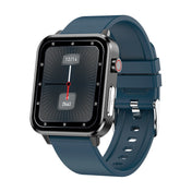 LOANIY E86 1.7 Inch Heart Rate Monitoring Smart Bluetooth Watch, Color: Blue Eurekaonline