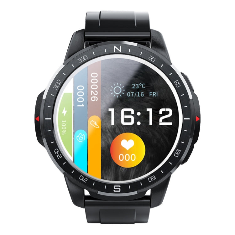 LOKMAT APPLLP 7 4G Call Smart Watch, 1.6 inch SC9832E+PAR2822 Quad Core, 2GB+16GB, Android  9.1, GPS, Heart Rate(Black) Eurekaonline