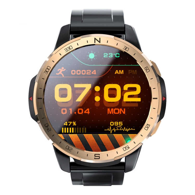 LOKMAT APPLLP 7 4G Call Smart Watch, 1.6 inch SC9832E+PAR2822 Quad Core, 2GB+16GB, Android  9.1, GPS, Heart Rate(Gold) Eurekaonline