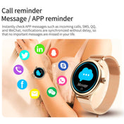 LOKMAT M4 Waterproof Women Menstrual Cycle Smart Watch (Gold) Eurekaonline