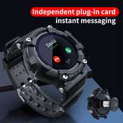 LOKMAT SKY 4G Call Waterproof Smart Watch, 1.28 inch SL8521E Dual Core, 512MB+4GB, Multi-sport Modes, SOS (White) Eurekaonline