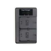 LP-E6 SLR Camera Vertical Dual Battery Charger Eurekaonline