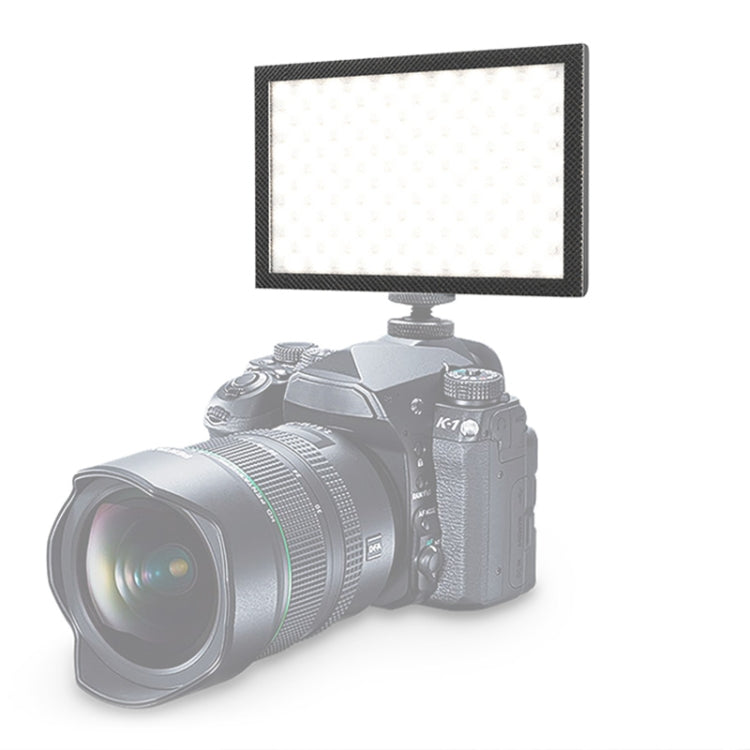 LUXCeO P02 LED Video Light Super Slim Panel 1000LM 3000-6000K Light On-camera Light Selfie Soft Light Video Photography Studio Light (Black) Eurekaonline