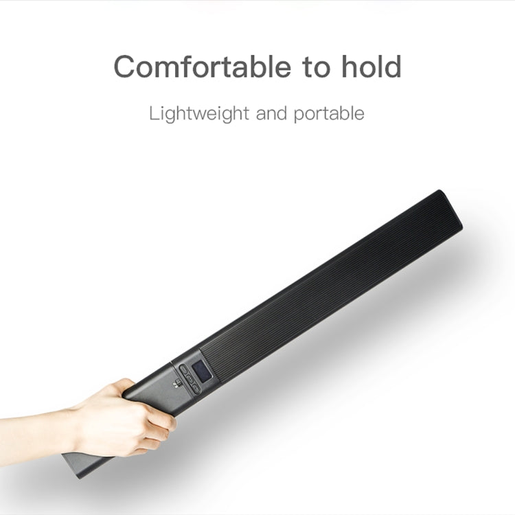 LUXCeO P6 RGB Colorful Photo LED Stick Video Light Handheld APP Control Full Color LED Fill Light (Black) Eurekaonline