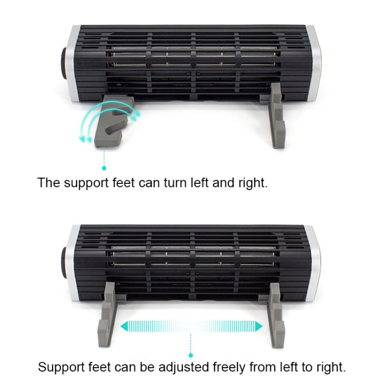 Laptop Radiator High Air Volume Cooling Base, Style:Plus Extension Bracket Eurekaonline