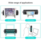 Laptop Radiator High Air Volume Cooling Base, Style:Plus Extension Bracket Eurekaonline