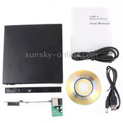 Laptop USB 2.0 Slim Portable Optical DVD / CD Rewritable Drive (SATA) Eurekaonline