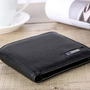 Leather Wallet Mltifunctional Bluetooth Smart Anti-Lost Wallet(Black) Eurekaonline