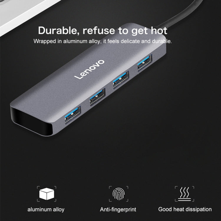 Lenovo C04 4 In 1 Type-C / USB-C to USB-C Converter Splitter Hub Eurekaonline