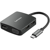 Lenovo C06 6 In 1 Type-C / USB-C to HDMI / VGA Universal Converter Docking Station Eurekaonline