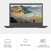 Lenovo E41-55 Laptop, 14 inch, 8GB+256GB, Windows 10 Pro, AMD Athlon 3050 Dual Core up to 3.2GHz, Support Wi-Fi / RJ45 Eurekaonline