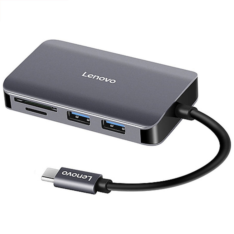 Lenovo F1-C08 8 In 1 Type-C / USB-C to HDMI Multi-function Converter Hub Eurekaonline