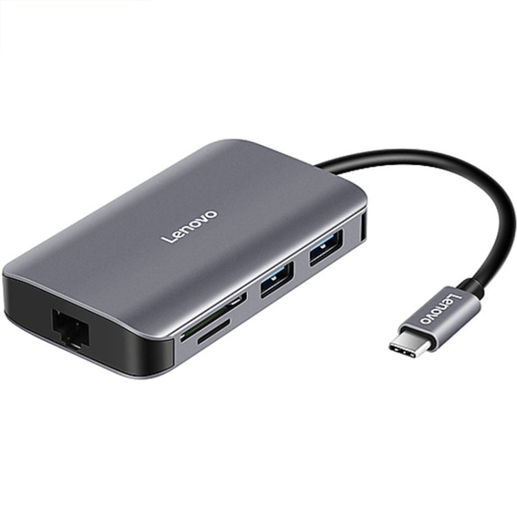 Lenovo F1-C08 8 In 1 Type-C / USB-C to HDMI Multi-function Converter Hub Eurekaonline