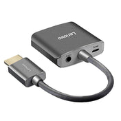 Lenovo F1-H01 HDMI to VGA Cable Aluminum Alloy Converter Eurekaonline