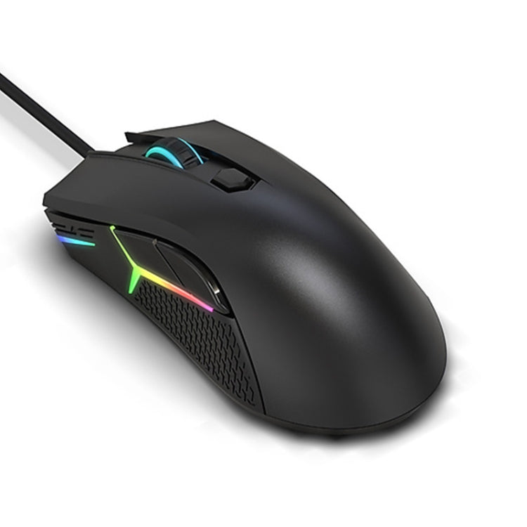 Lenovo HEADSHOT Gaming Engine Game Wired Mouse (Black) Eurekaonline
