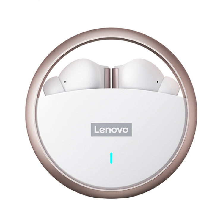 Lenovo LP60 TWS Wireless Bluetooth 5.3 Noise Reduction Earphone(White) Eurekaonline