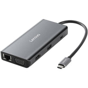 Lenovo LX0801 Pro Type-C / USB-C Network Cable Interface Converter Docking Station Eurekaonline