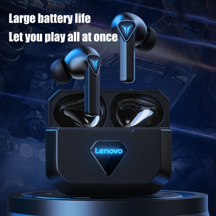 Lenovo LivePods GM6 Wireless Bluetooth 5.0 TWS Gaming Earphones with Charging Box (Black) Eurekaonline