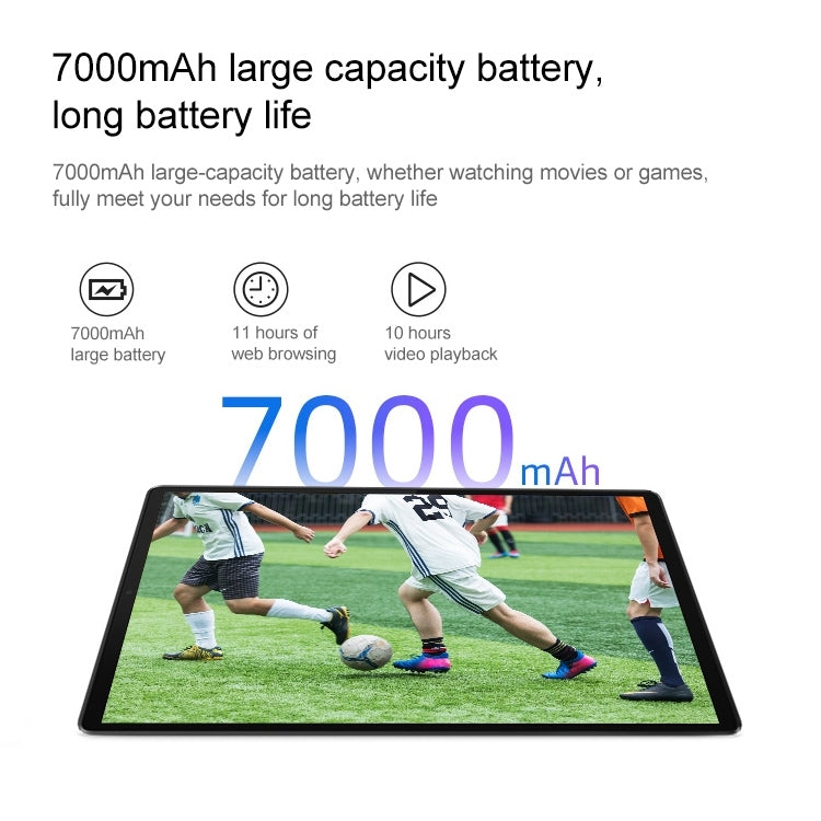 Lenovo Tab M10 Plus TB-X616M, 10.3 inch, 4GB+64GB, LTE Version, Android Q MediaTek P22T Octa-core, Support Dual Band WiFi & BT & GPS(Gun Gray) Eurekaonline