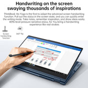 Lenovo ThinkBook 14s Yoga 1JCD Laptop, 14 inch, 16GB+512GB, Windows 10 Professional Edition, Intel Core i5-1135G7 Quad Core up to 4.2GHz, Support WiFi 6 & Bluetooth & HDMI, US Plug (Blue) Eurekaonline