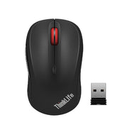 Lenovo ThinkLife Dual Mode Mute Wireless Bluetooth Mouse (Black) Eurekaonline