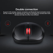 Lenovo ThinkLife Dual Mode Mute Wireless Bluetooth Mouse (Black) Eurekaonline