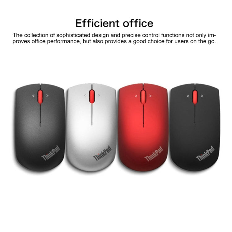 Lenovo ThinkPad Office Blue-ray Wireless Frosted Mouse (Black) Eurekaonline