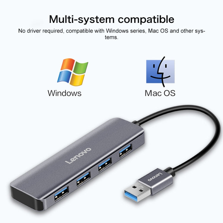 Lenovo U04 4 In 1 USB 3.0 Multi-port Converter Splitter Hub Eurekaonline