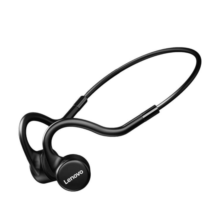 Lenovo X5 IPX8 Waterproof Bluetooth 5.0 Bone Conduction Wireless Earphones, Built-in 8G Memory (Black) Eurekaonline