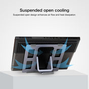 Lenovo Z2 LEGION Aluminum Alloy Laptop Cooling Bracket Heat Dissipation Holder for Y7000 / Y7000P / Y9000K(Grey) Eurekaonline