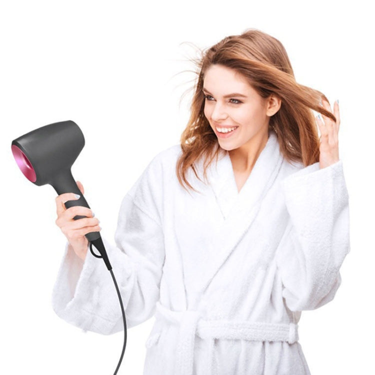 Lescolton 9809 Household Smart High-power Cold Hot Wind Leafless Negative Ion Hair Dryer with Hair Comb, Plug Type:UK Plug(Black) Eurekaonline