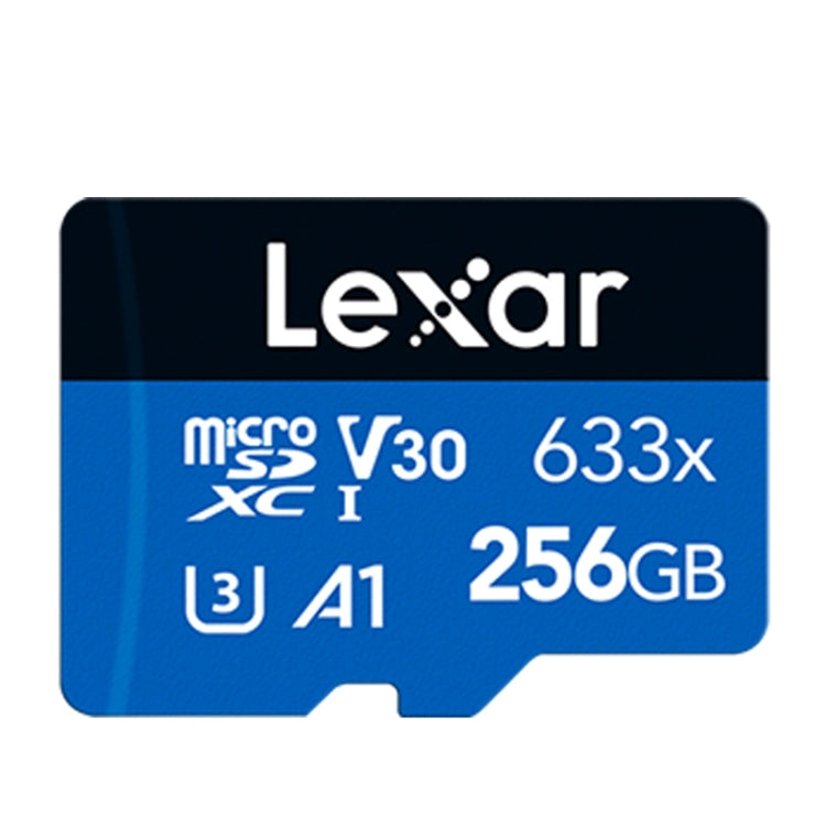 Lexar 633x 256GB High-speed Mobile Phone Camera Memory TF Card Switch Expansion Driving Recorder Dedicated Storage Flash Memory Card Eurekaonline