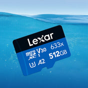 Lexar 633x 512GB High-speed Flash Memory Card Sports Camera Mobile Phone TF Car Driving Recorder Memory Card Eurekaonline