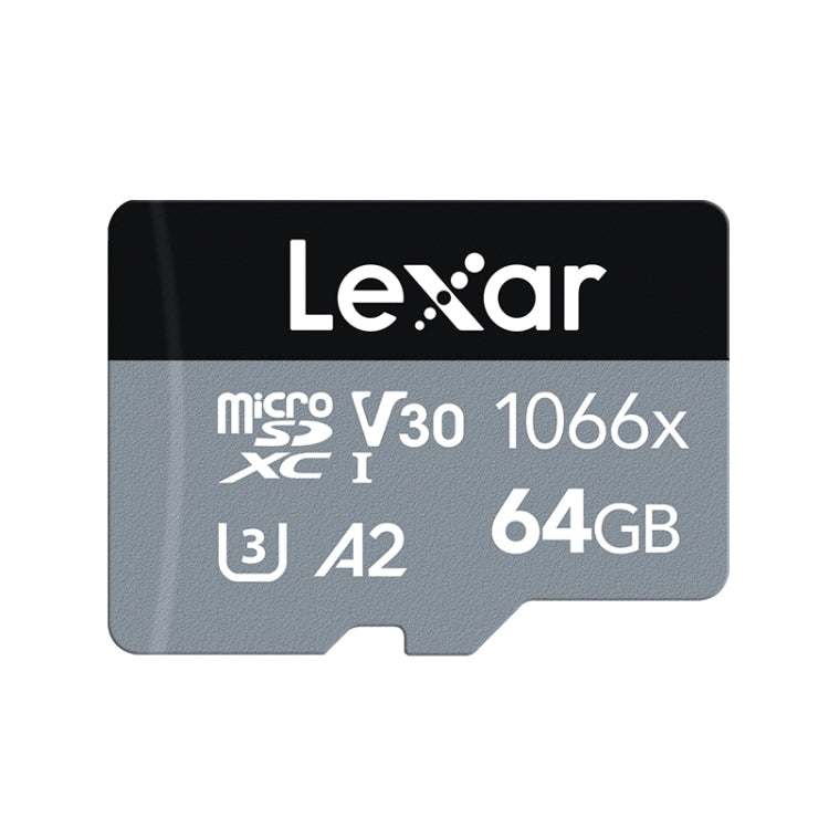 Lexar LKSTF1066X High-Speed TF Card Motion Camera Surveillance Recorder Memory Card, Capacity: 64GB Eurekaonline