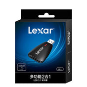 Lexar LRW450U 2 In 1 USB3.1 High Speed Computer Card Reader(Black) Eurekaonline
