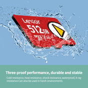 Lexar LSDMI High-Speed TF Card Game Console Memory Card, Capacity: 512GB(Red) Eurekaonline