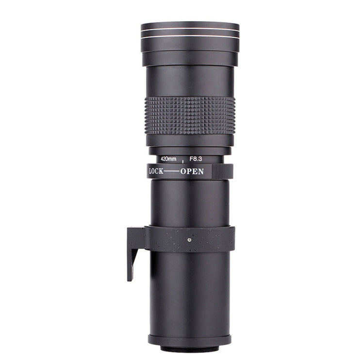 Lightdow 420-800mm Zoom Camera Lens Optical Glass Coating Photographic Lens Eurekaonline