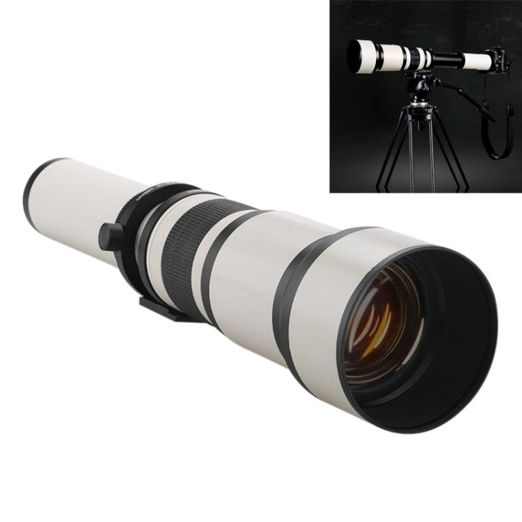 Lightdow 650-1300mm Telephoto Zoom Camera Lens T2 Astronomical Mirror Telephoto Lens Eurekaonline