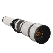 Lightdow 650-1300mm Telephoto Zoom Camera Lens T2 Astronomical Mirror Telephoto Lens Eurekaonline