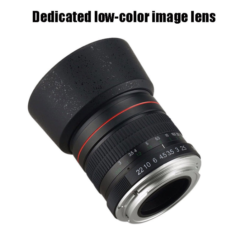 Lightdow 85mm F1.8 Large Aperture Fixed Focus Portrait Macro Manual Focus Camera Lens for Nikon Eurekaonline