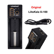 LiitoKala Lii-100 Battery Charger for Li-ion IMR 18650, 18490, 18350, 17670, 17500, 16340 (RCR123), 14500, 10440 Eurekaonline