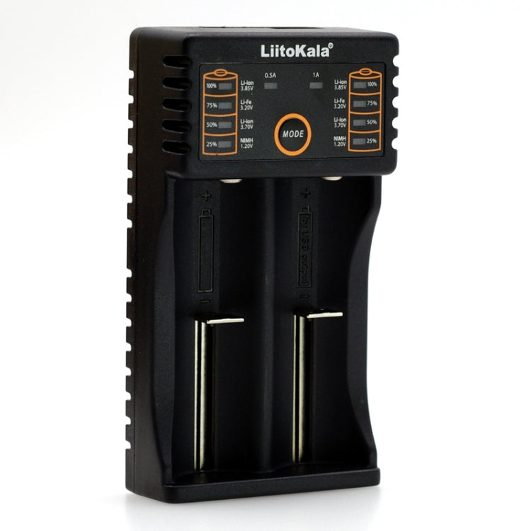 LiitoKala lii-202 USB Output Intelligent Battery Charger for Li-ion IMR 18650, 18490, 18350, 17670, 17500, 16340(RCR123), 14500, 10440 Eurekaonline