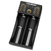 LiitoKala lii-202 USB Output Intelligent Battery Charger for Li-ion IMR 18650, 18490, 18350, 17670, 17500, 16340(RCR123), 14500, 10440 Eurekaonline