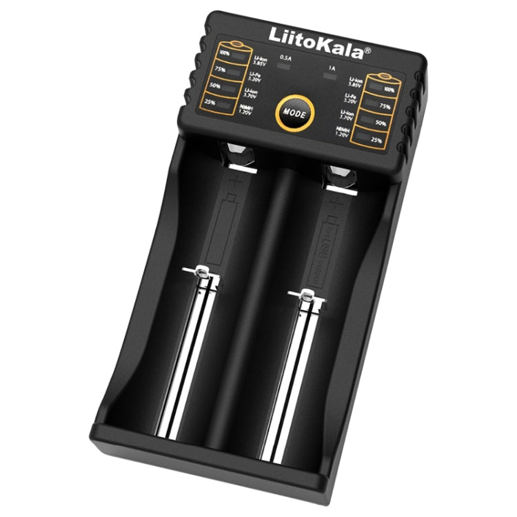 LiitoKala lii-202 USB Output Intelligent Battery Charger for Li-ion IMR 18650, 18490, 18350, 17670, 17500, 16340(RCR123), 14500, 10440 Eurekaonline