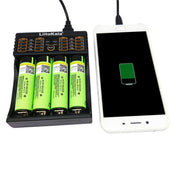 LiitoKala lii-402 4 In 1 Lithium Battery Charger for Li-ion IMR 18650, 18490, 18350, 17670, 17500, 16340(RCR123), 14500, 10440 Eurekaonline