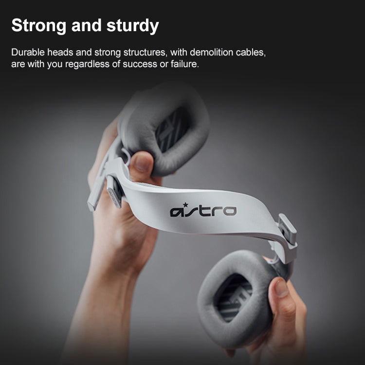 Logitech Astro A10 Gen 2 Wired Headset Over-ear Gaming Headphones (Grey) Eurekaonline
