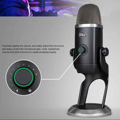 Logitech Blue Yeti X Condenser USB Recording Live Broadcast Microphone (Black) Eurekaonline