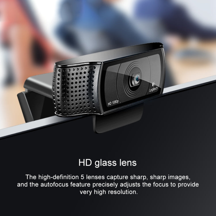 Logitech C920 Pro 1080P Live Broadcast  HD WebCam Eurekaonline